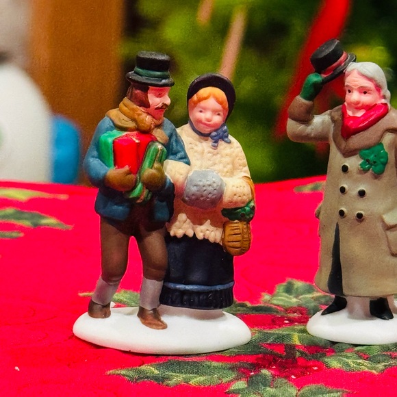 Dept 56 Heritage Village A Christmas Carol Morning 55883 Set of 3 Original Box - Picture 2 of 10